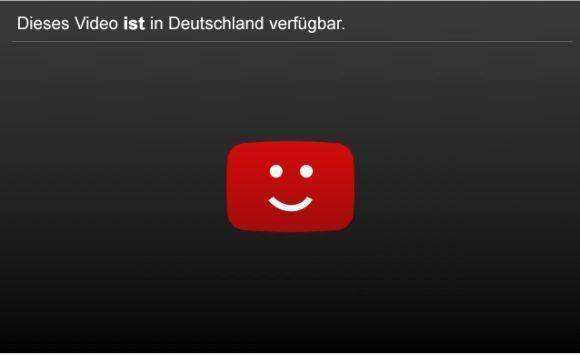 Youtube erinnert nochmals an den Gema-Spruch, der nun Geschichte ist.