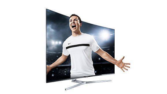 Fußball-Nationalspieler Mario Götze wirbt für Samsung.