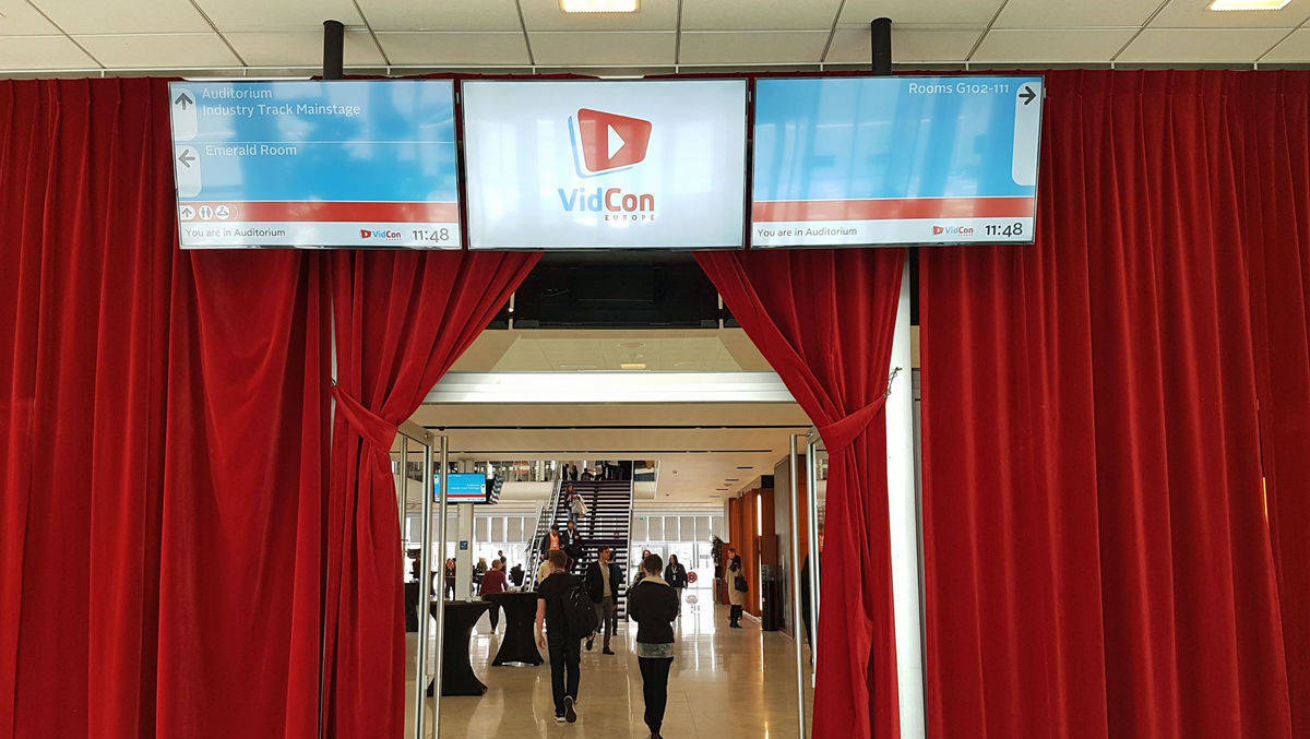 VidCom in Amsterdam: Freitag ist Business-Tag.