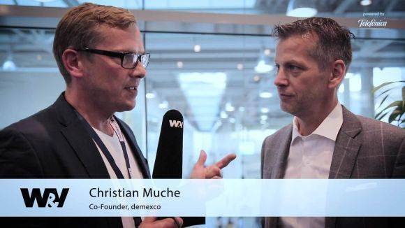 W&V Videoblogger Mirko Kaminski und Dmexco-Macher Christian Muche.