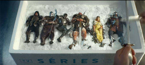 Auch Serienhelden landen in der Programmsuppe von Canal+.