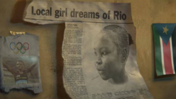 Die Republik Südsudan und Samsung feiern die Athletin Margret Hassan, die in Rio de Janeiro laufen wird.