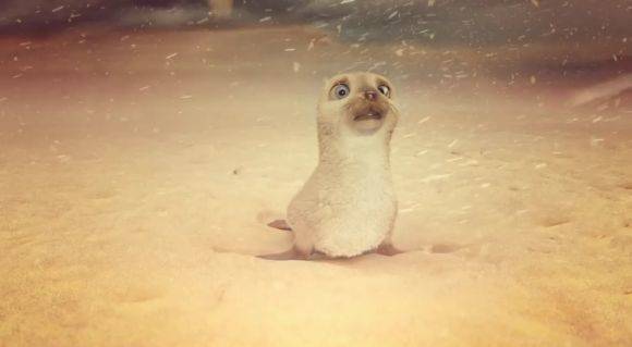 Traurige Robbenbabys sind ja schon herzergreifend genug, aber das hier singt auch noch.