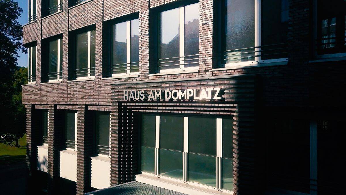 Facebooks neue Räume am Domplatz in Hamburg.