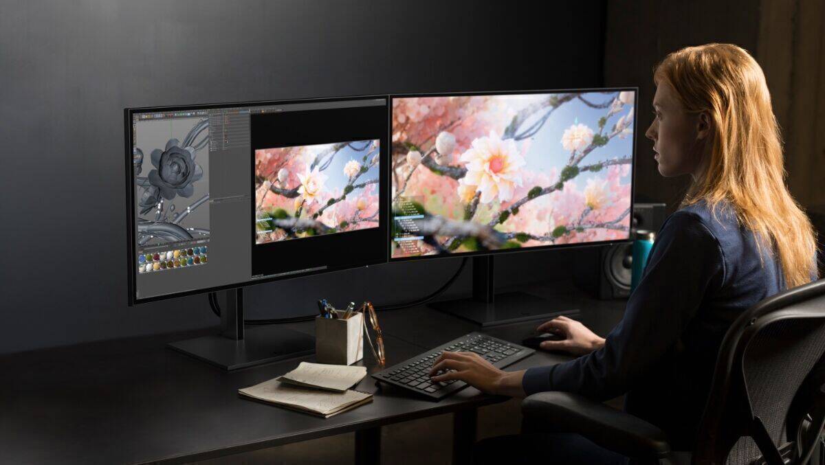 Nicht immer sind Homeoffice-Plätze so professionell ausgestattet wie dieser.