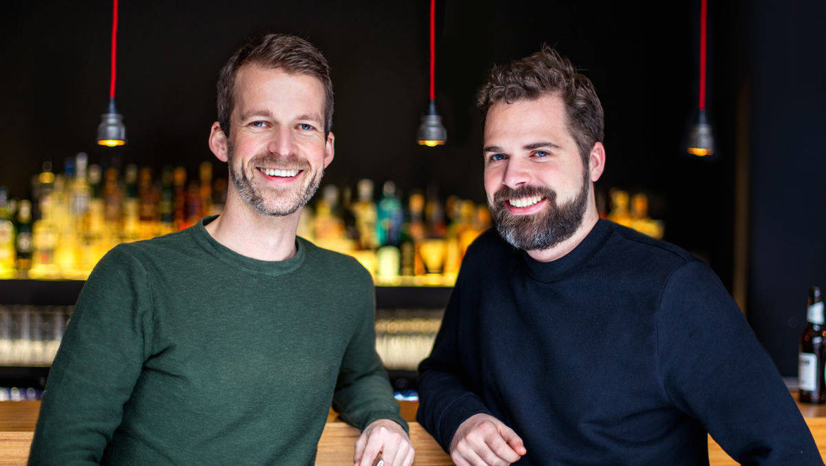 Daniel Sieben und Jakob Bender von Scholz & Volkmer.