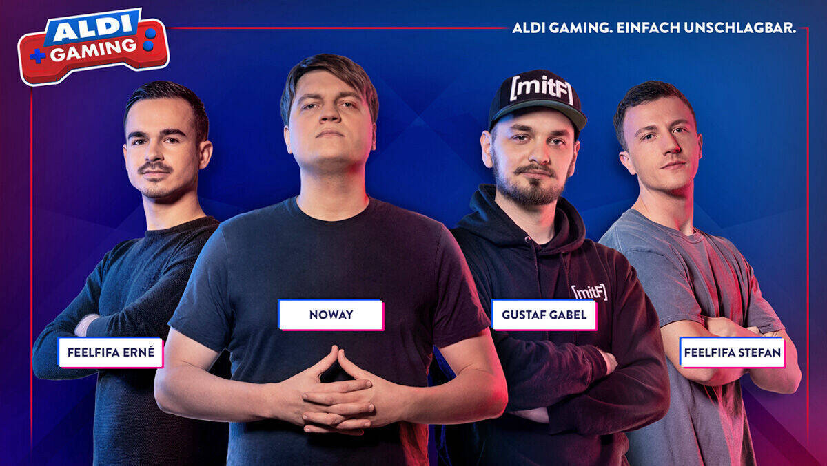 Aldi Gaming betreibt unter anderem einen Twitch-Kanal.