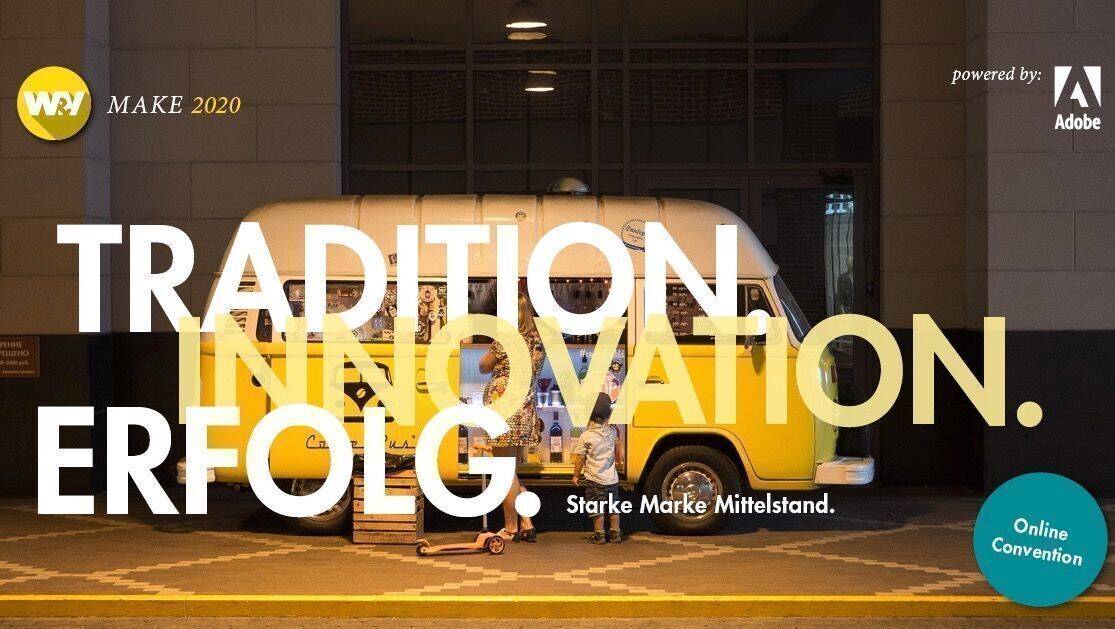 Die W&V MAKE findet in diesem Jahr virtuell statt