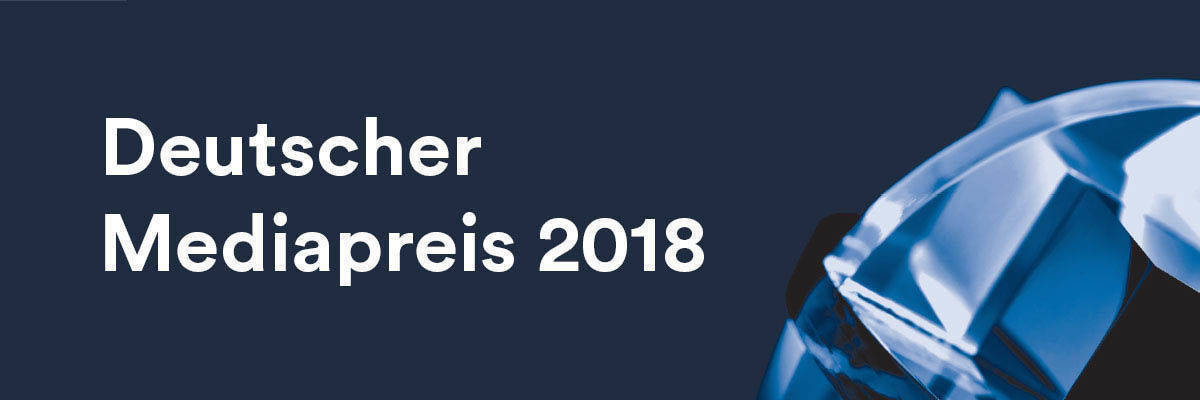 Die Sieger des Deutschen Mediapreises werden am 15. März gekürt. 