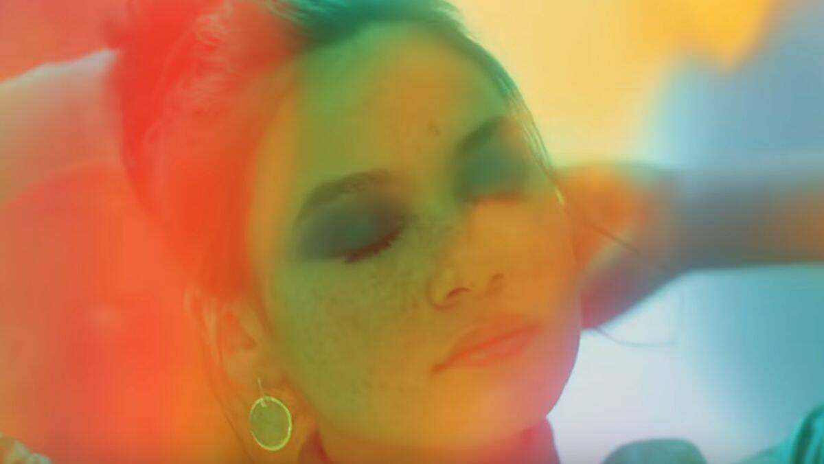 Im Stil der Flower-Power-Zeit.