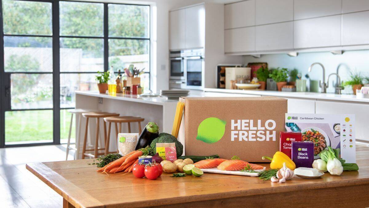 Hellofresh deutlich im Plus.