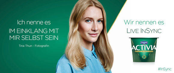 Weltweit gibt es für Activia künftig einen einheitlichen Markenauftritt.