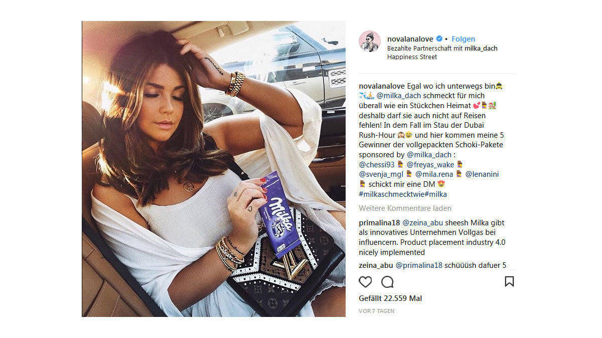 Ein Flamingo für Milka.