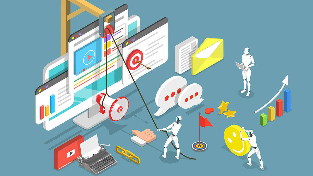 Auf allen Kanälen: Mit Marketingautomation können Kunden per E-Mail, Brief und Messenger personalisiert angesprochen werden.