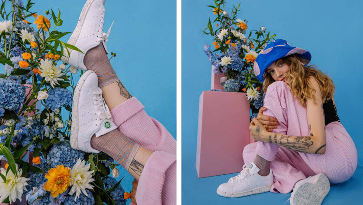 Die Kollektion soll die zeitlosen Court-Klassiker mit einem Bekenntnis zu mehr Verantwortung verbinden.