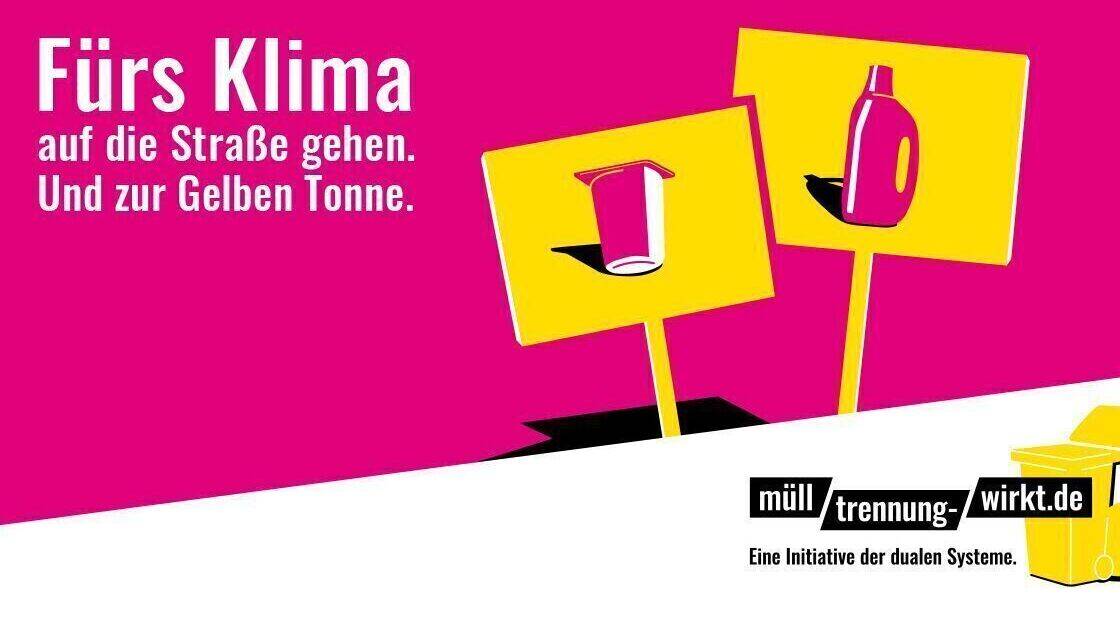 Fürs Klima kann mensch demonstrieren, oder richtig Müll trennen.