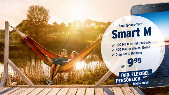 Pause für "Smombies": Tchibo wirbt für seine Mobilfunk-Verträge.