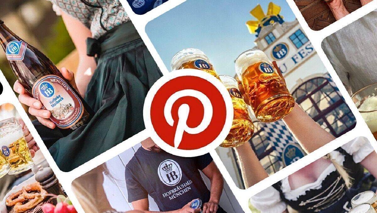 Hofbräu München ist nun auch auf Pinterest vertreten. 