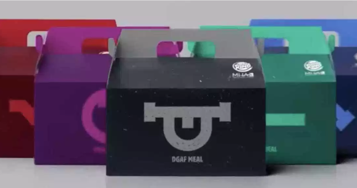 Die "Unhappy Meals" gibt es in fünf verschiedenen Stimmungsboxen.