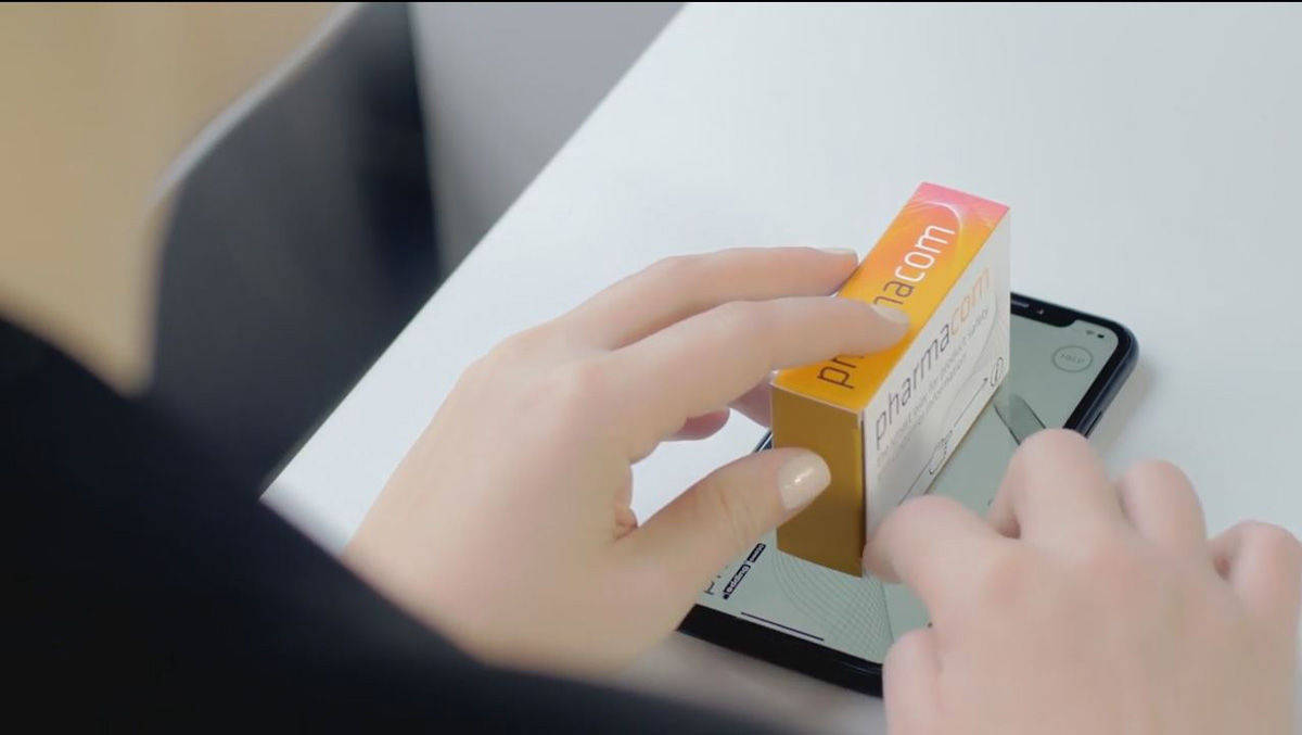 Jedes Smartphone kann die unsichtbare Tinte, den Edding-Code, lesen