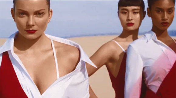 Aus der aktuellen Shiseido-Kampagne.