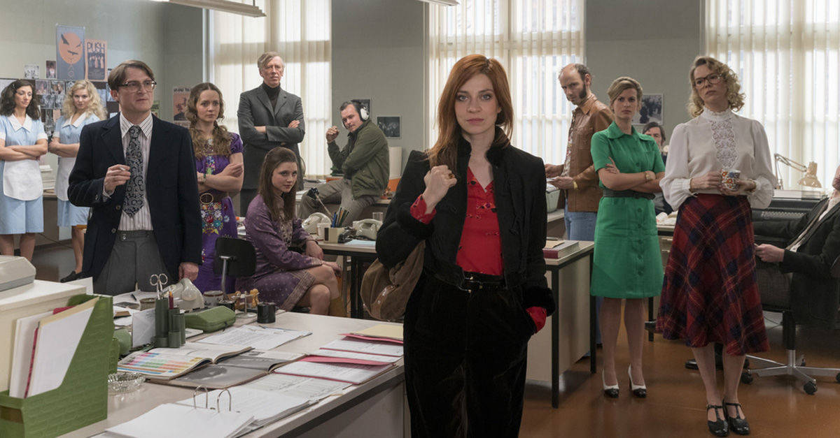 Die ZDF-Journalistenserie "Zarah" spielt im Jahr 1973. 