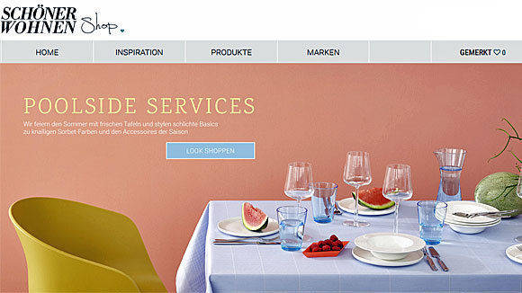 Mit dem neuen "Schöner Wohnen"-Onlineshop eröffnet Gruner + Jahr im Segment "Living" eine neue Einnahmequelle.