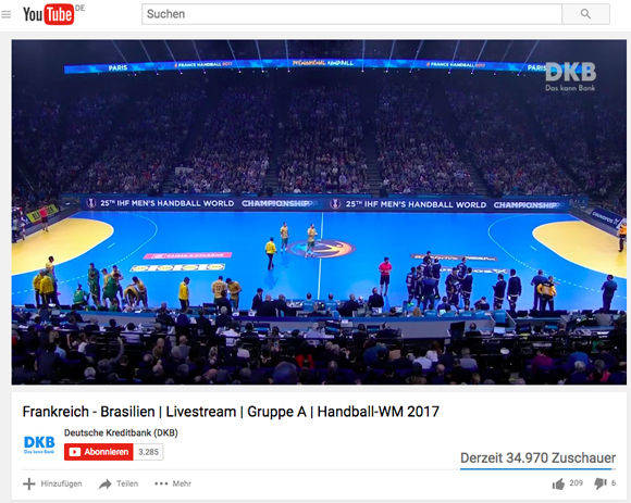 Neues WM-Gefühl: Das sportliche Großereignis auf Youtube.