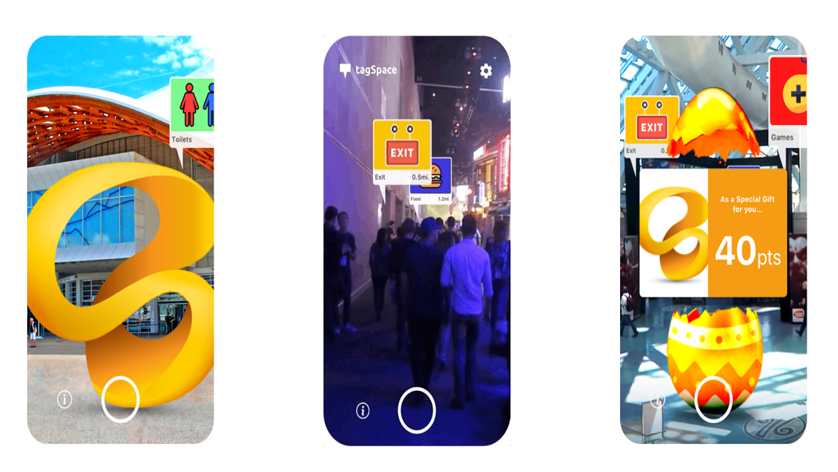TagSpace steuert Engagement, Datenverkehr und Conversion mit Hilfe der standortbasierten erweiterten Realität.