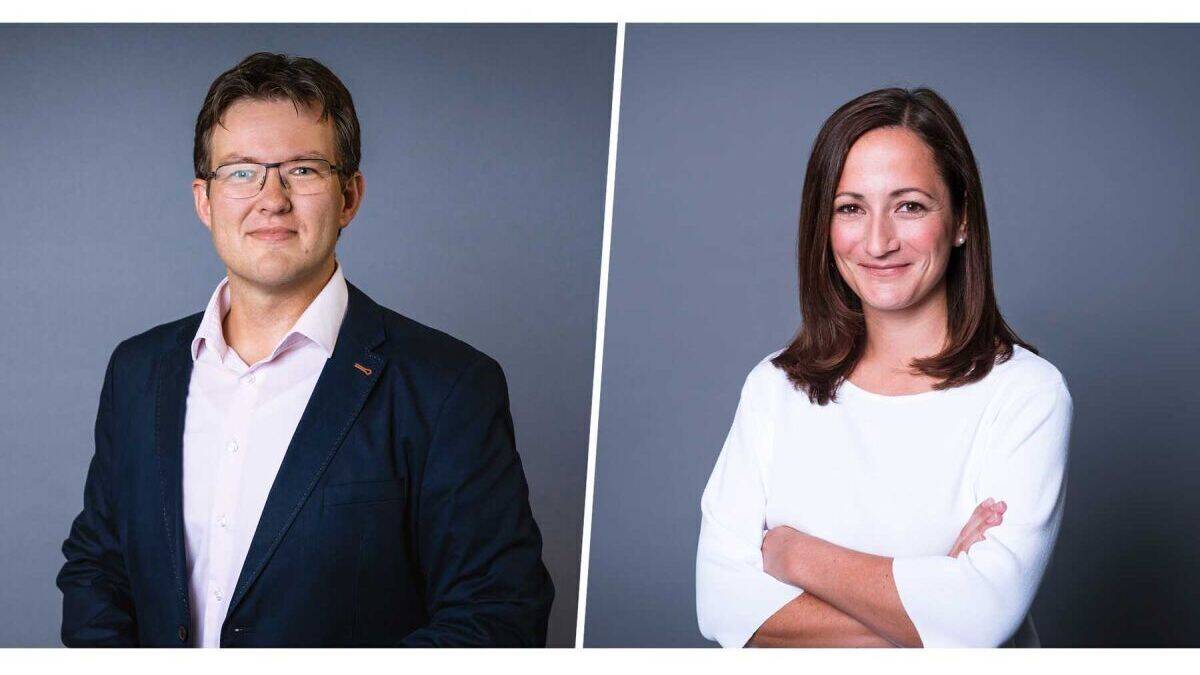 Raphael Doderer und Claudia Ott  bekommen bei Antenne Bayern neue Aufgaben.