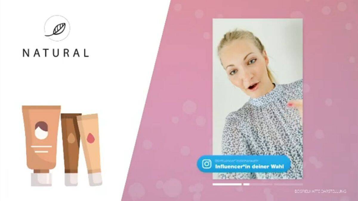 Produkttest oder Rabattcode: mit dem Influencer-Spot möglich.