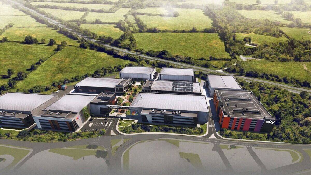 So sollen einmal die Sky Studios Elstree in Borehamwood aussehen.