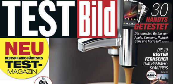 Nach jahrelanger Entwicklung mit Beinah-Starts und Stopps nun am Kiosk: "Testbild".