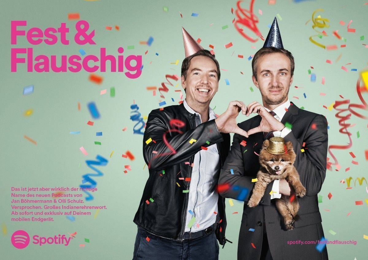 Schulz und Böhmermann: Fest & Flauschig & beliebt.