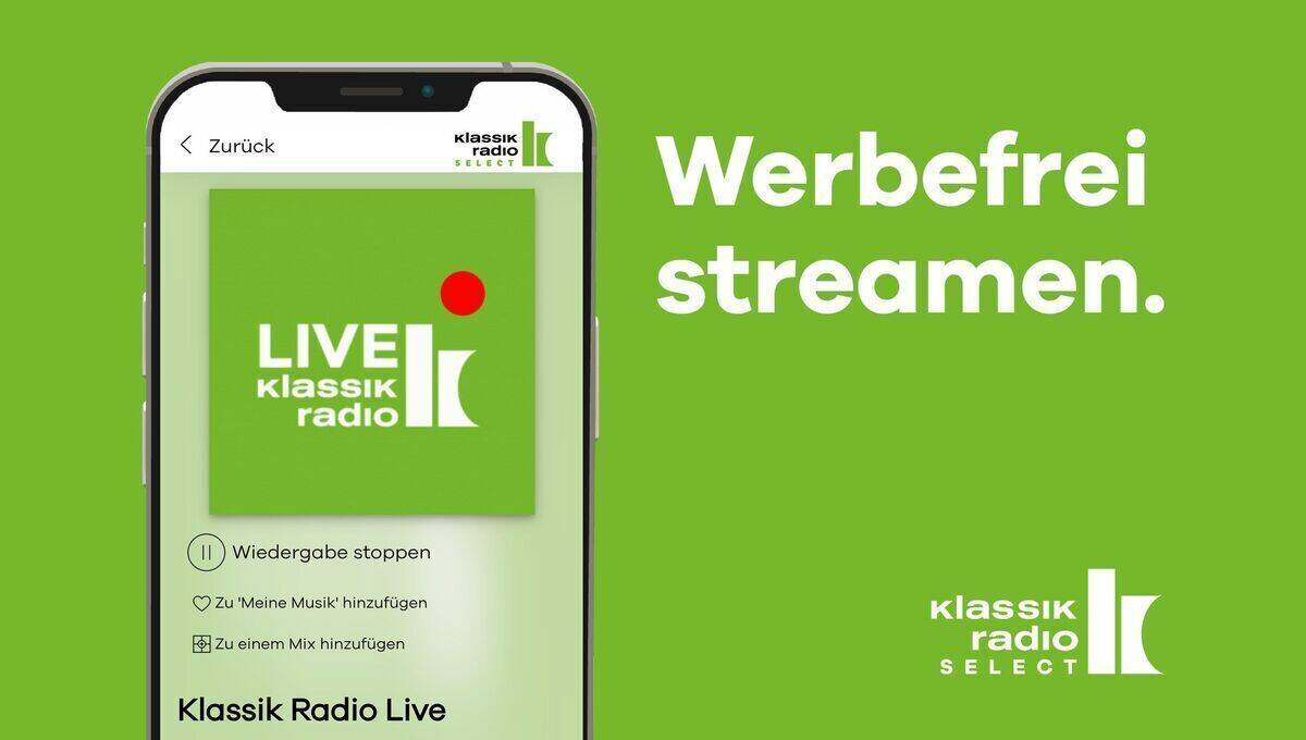Klassik Radio bietet ab sofort ein werbefreies Modell an.