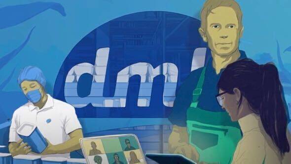 Die DMK Group geht mit einem hörbaren Geschäftsbericht nach draußen.