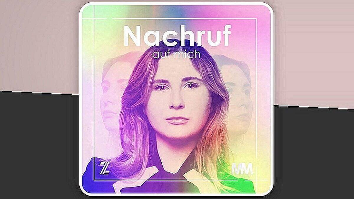 Host Jule Lobo spricht mit ihren Gästen auf Basis derer Nachrufe.