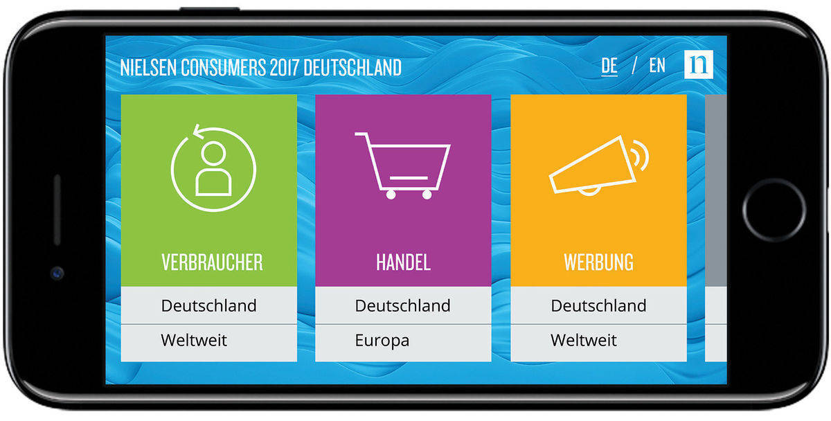 Die Nielsen-App.
