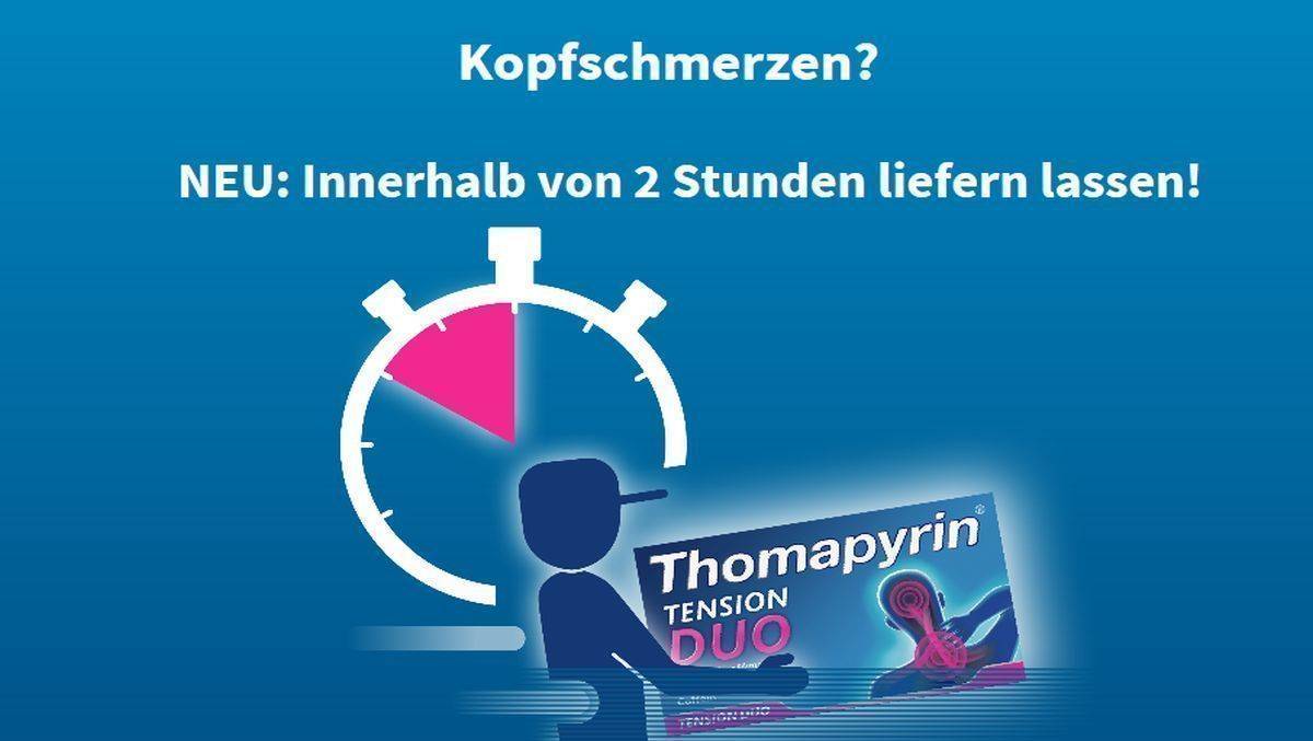 Kopfschmerzen? Sanofi bot einen besonderen Service dagegen.