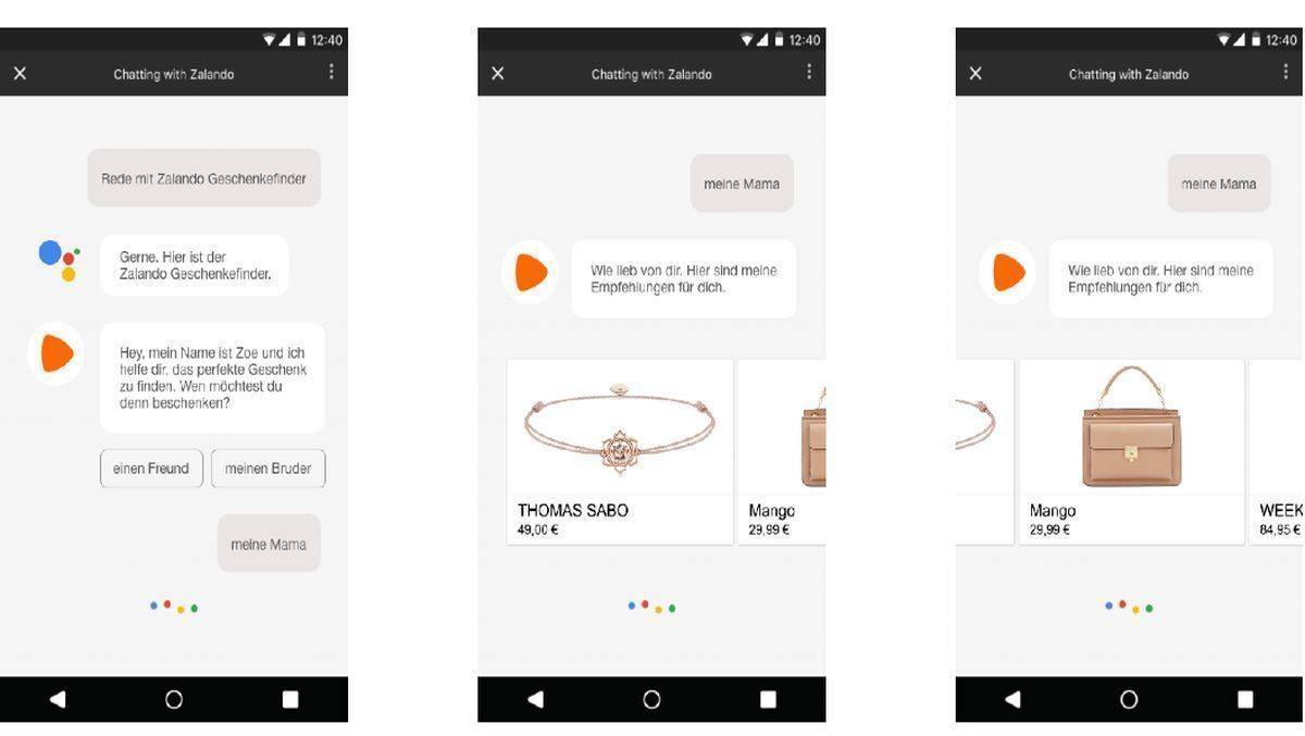 So geht KI im Marketing: Der Zalando-Geschenkefinder findet für jeden das Richtige.