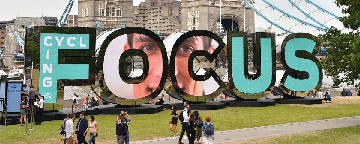 Die sechs Meter hohe Kunstinstallation ist vom 13. bis 15. Juli in Berlin zu sehen.