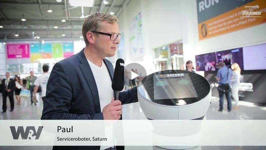 Paul ist einer der heimlichen Stars der Dmexco.