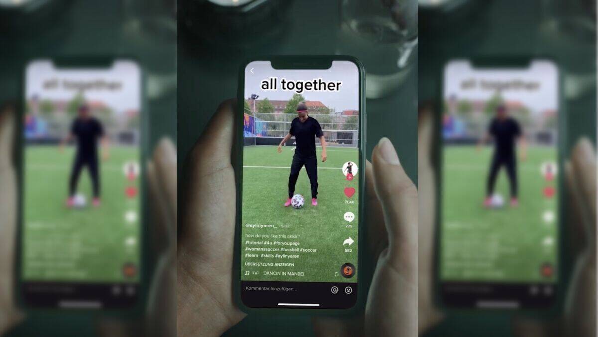 Auch Fußball kann beim ersten Date zum Thema werden.