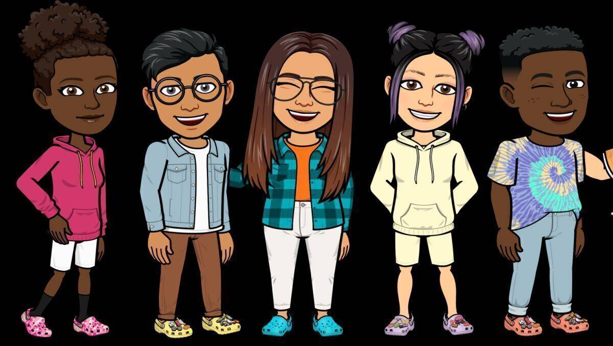 Im "Croctober" tragen auch Avatare Gummi-Schuhe.