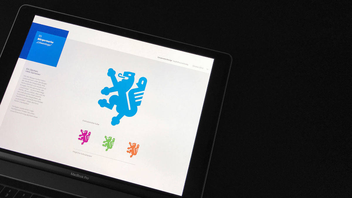 Der Löwe soll zur Bürgermarke werden.