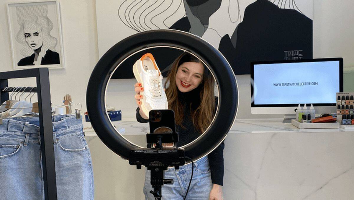 Die App ermöglicht es Händlern, selbst per Livestream zu verkaufen.