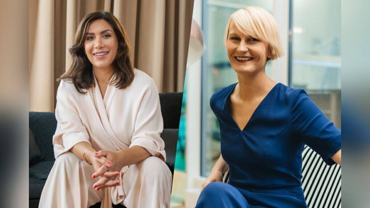 Von li: Maryam Ghahremani, CEO Bambuser & Eva Reitenbach, Managing Director Oddity