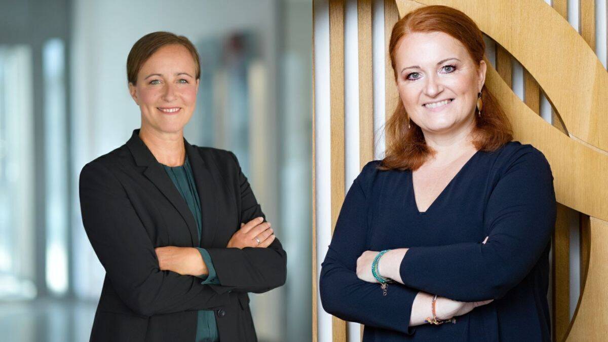 Von links: Inka Müller-Schmäh und Claudia Wagner