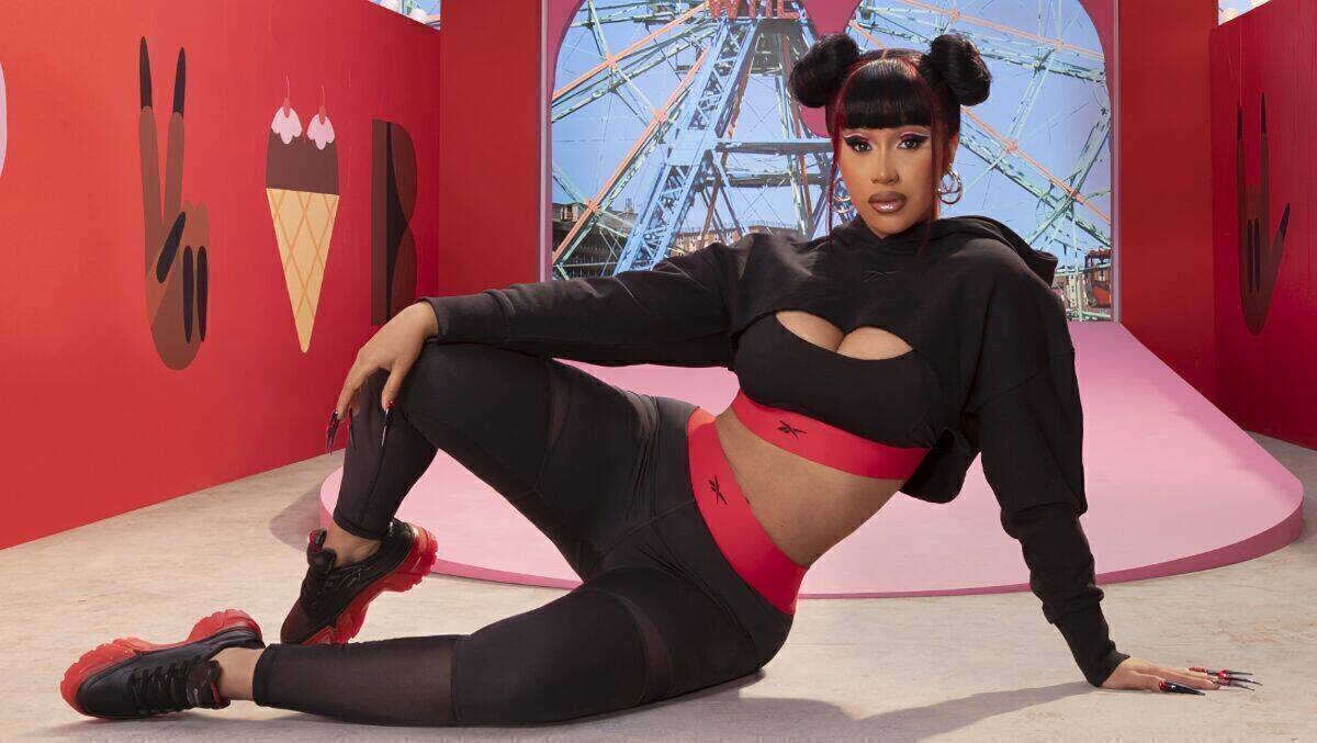 Cardi B und Reebok präsentieren eine gemeinsame Mode-Kollektion.