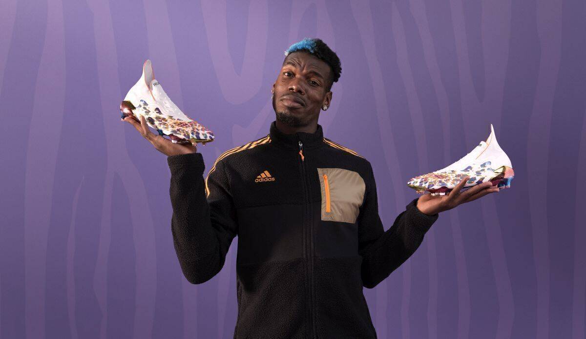 Fußball-Weltmeister Paul Pogba zeigt den veganen "Predator", den er sogar mit entworfen hat.